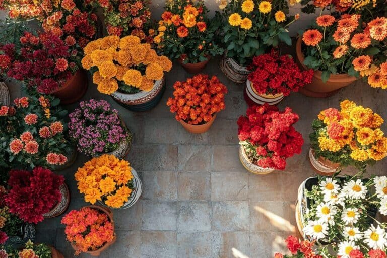 fleurs d’automne pour vos potées : embellissez votre décoration saisonnière