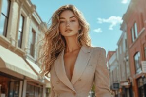 Hailey Bieber incarne la mode minimaliste lors du lancement de Rhode en collaboration avec Sephora Canada