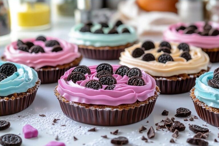 Idées créatives pour décorer des gâteaux au chocolat et des tartes Oreo