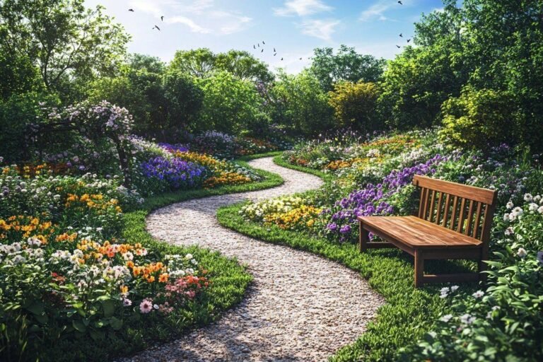 idées de jardins rustiques enchanteurs pour apporter charme et originalité à votre espace, quelle que soit sa taille