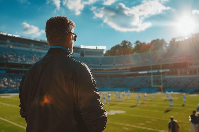 la compagne de bill belichick fait une apparition surprenante lors d’un entraînement de football à l’unc