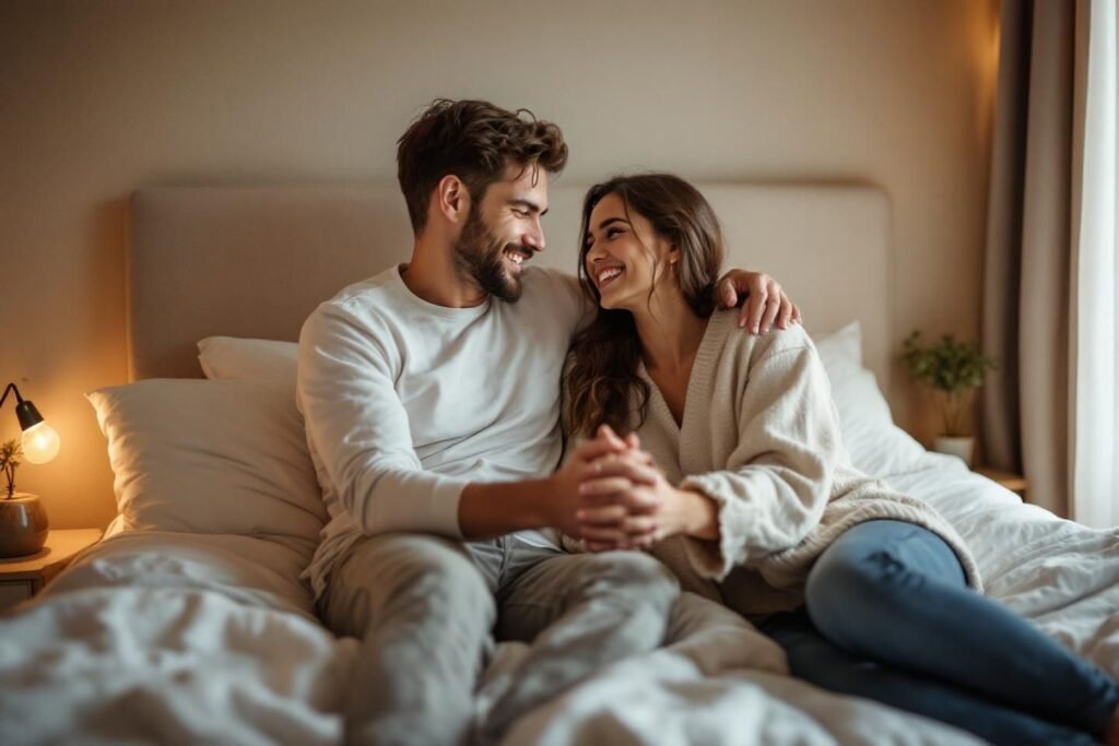 La complicité silencieuse entre deux amoureux