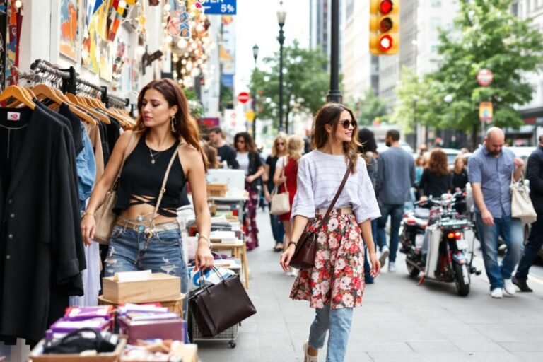 La folie des festivals de mode soutient les boutiques vintage locales et encourage la durabilité
