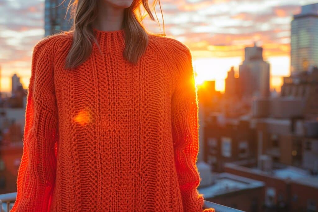 La robe en maille, pour un look original et branché