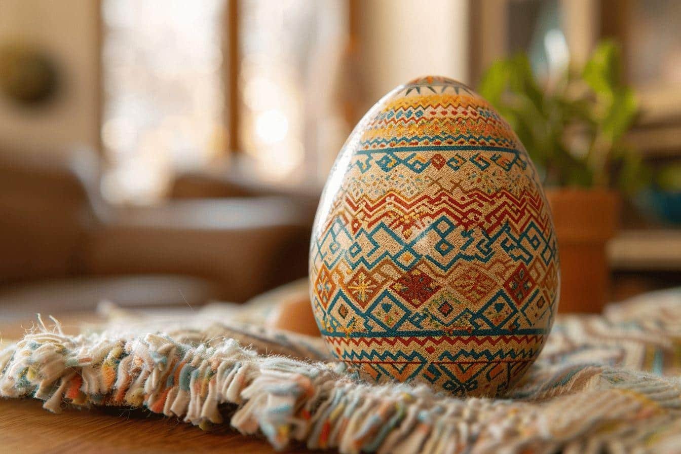la tradition de décorer des œufs de Pâques perdure malgré des prix record des œufs