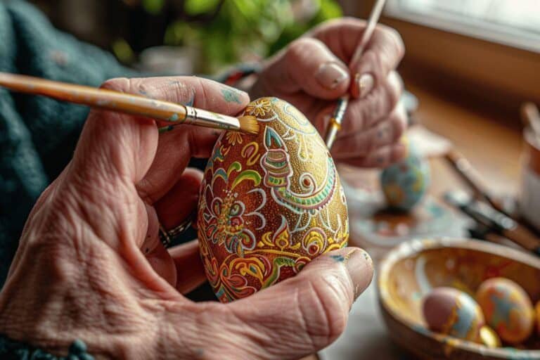 l’art de décorer des œufs de Pâques