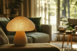 Le champignon, un élément surprenant qui révolutionne la décoration intérieure