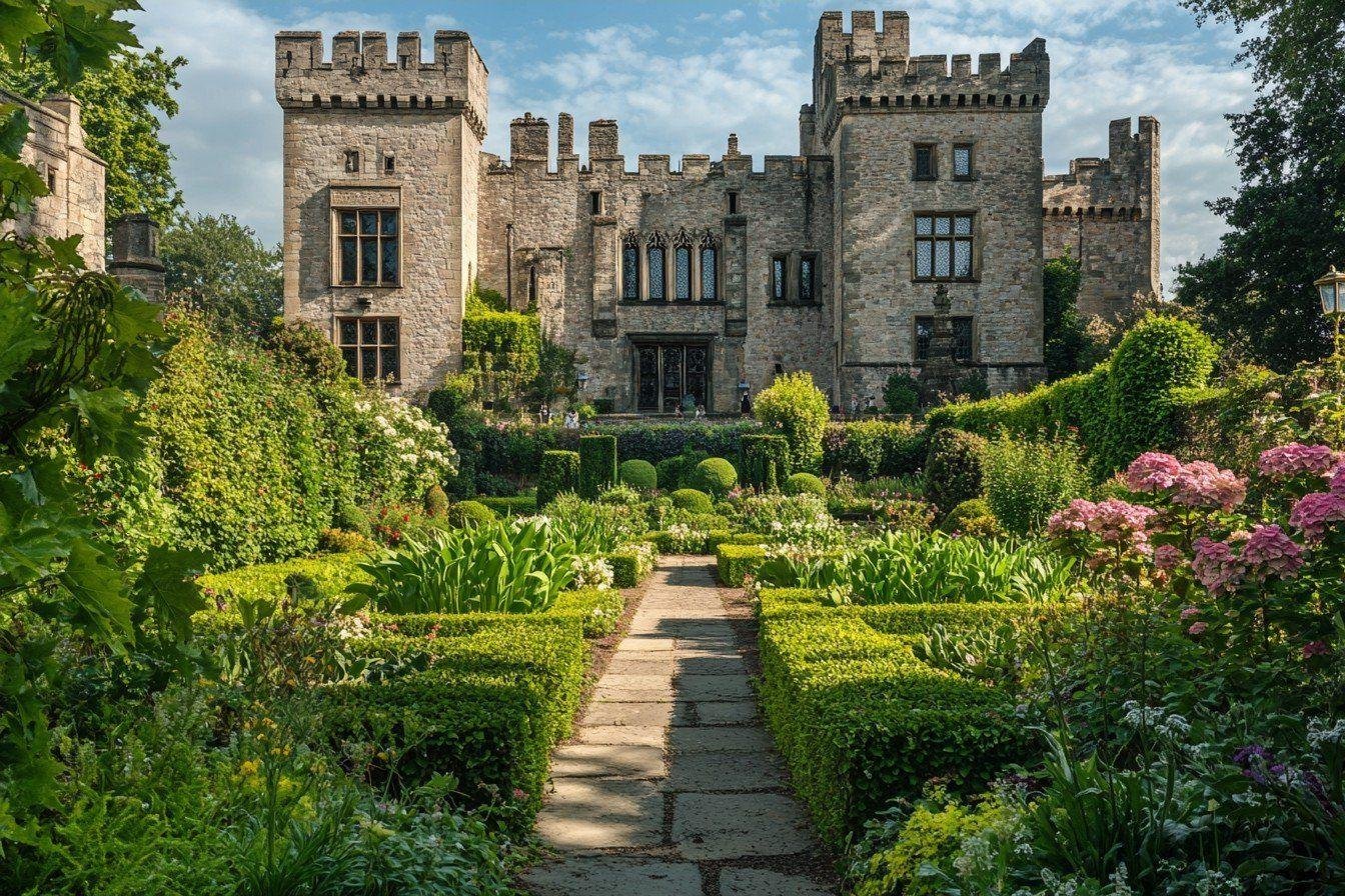 Le château de Raby dans le comté de Durham en lice pour le prix européen des jardins