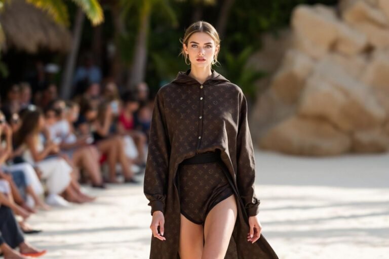 le défilé de mode Louis Vuitton pour la collection resort 2026