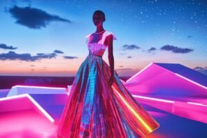 Le défilé de mode MESH 2025 printemps : une explosion de couleurs avec ‘Prismatic