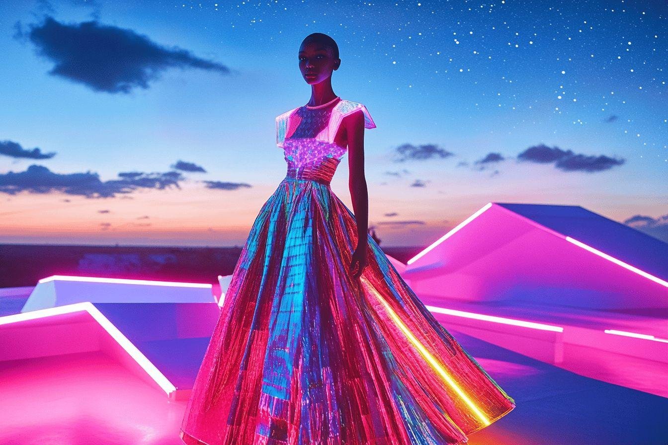 Le défilé de mode MESH 2025 printemps : une explosion de couleurs avec ‘Prismatic