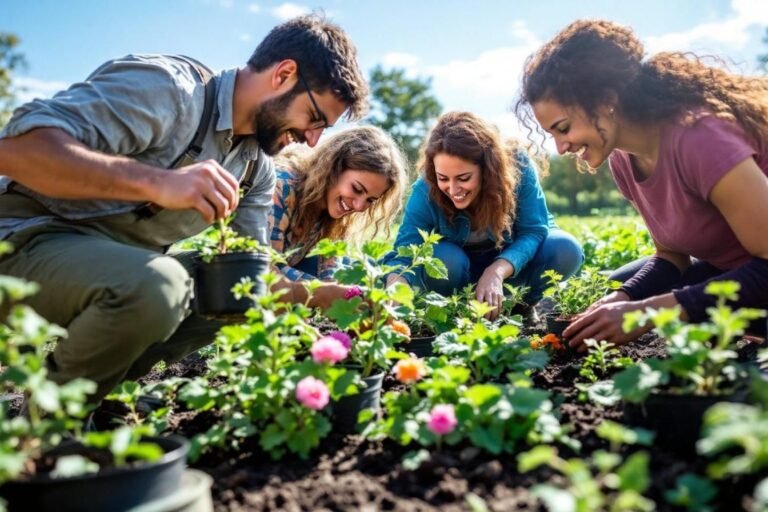 Le Jardin Communautaire S’épanouit au Centre 105