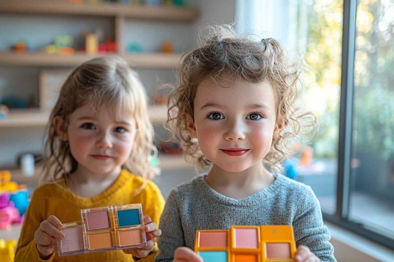 le maquillage chez les enfants : un risque potentiel pour leur santé, selon une étude