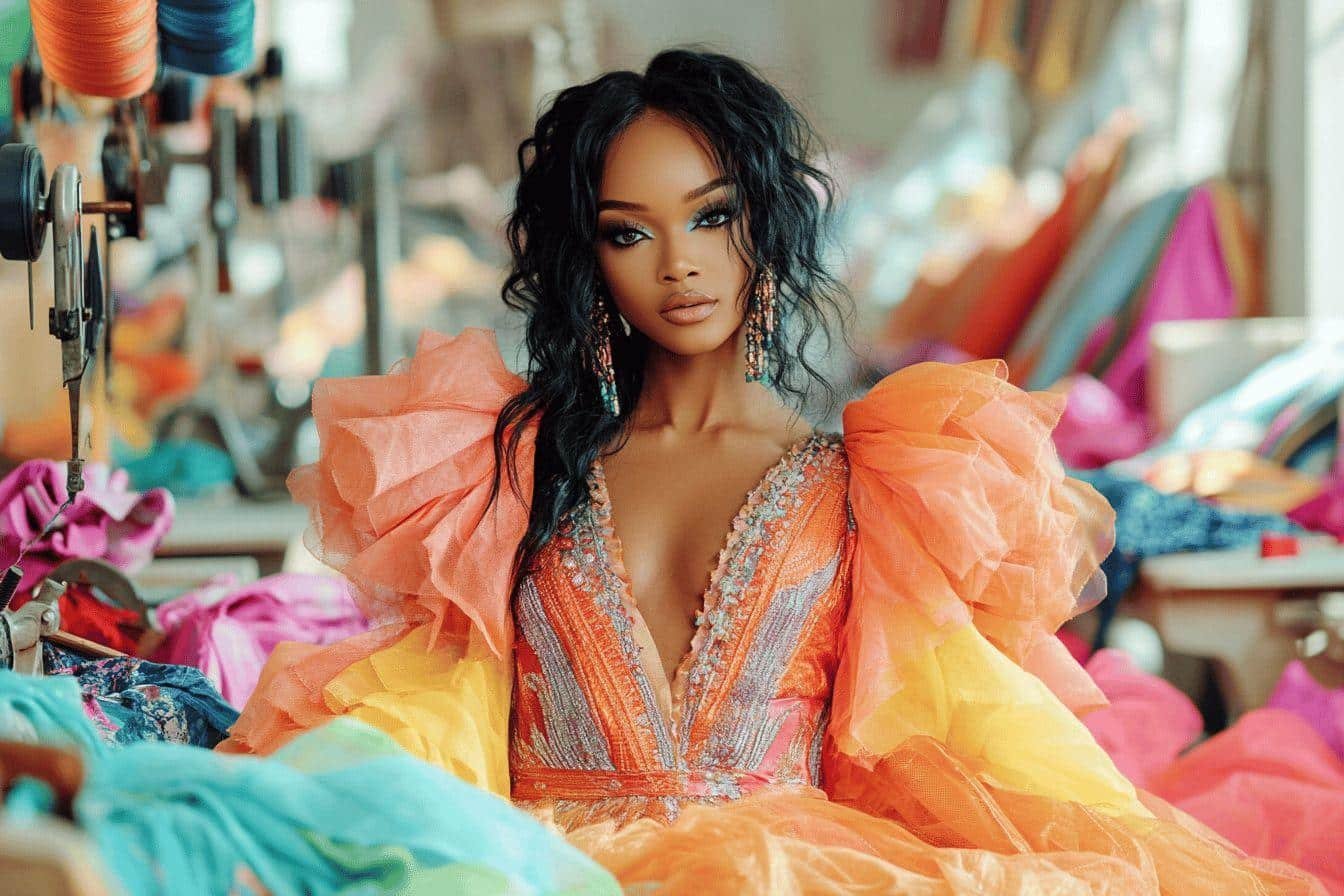Le retour éblouissant de Serayah fait sensation dans le monde de la mode gospel