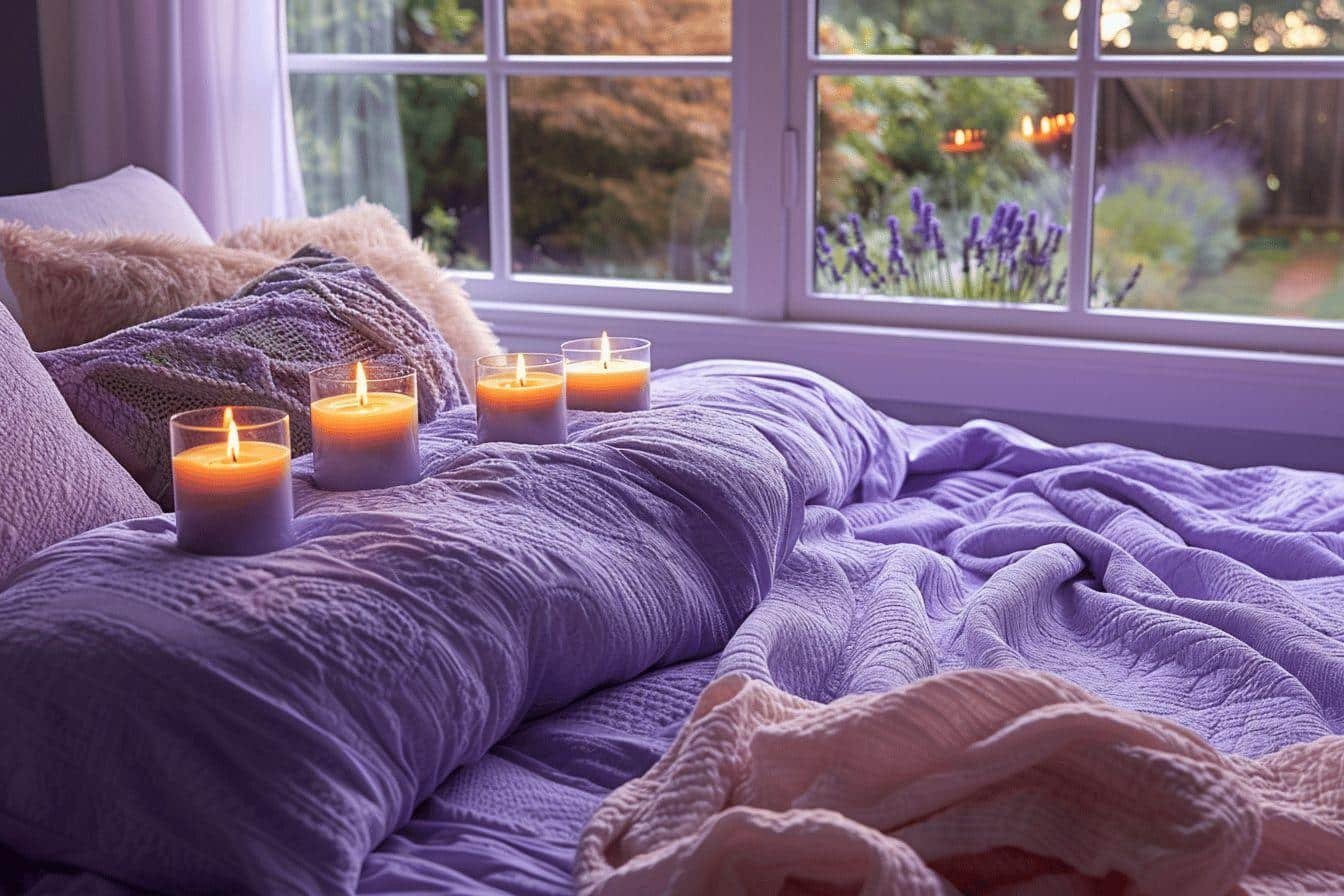 le violet : une couleur symbole de rêves, découvrez ces idées de chambres pour garantir une bonne nuit de sommeil