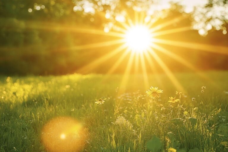 L’Éclat du Soleil : La Source de Vie et de Lumière