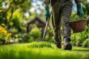 Les conseils pratiques d’Alan Titchmarsh pour obtenir une pelouse parfaite : du mousse aux zones clairsemées