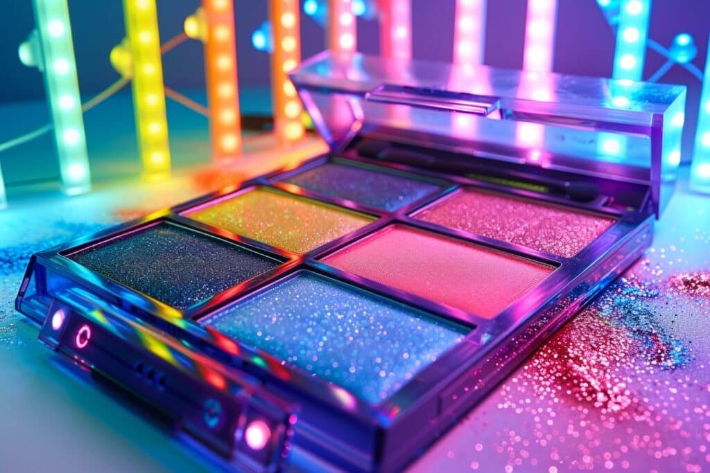Les couleurs phares du maquillage année 80