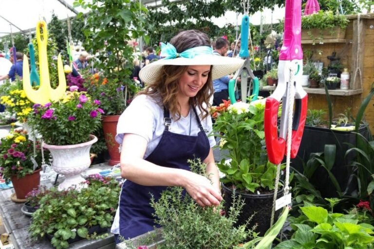 les coulisses du salon floral de chelsea