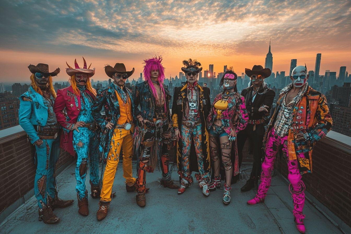 Les cowboys, les cyberpunks et la politique s’invitent à un défilé de mode queer à New York