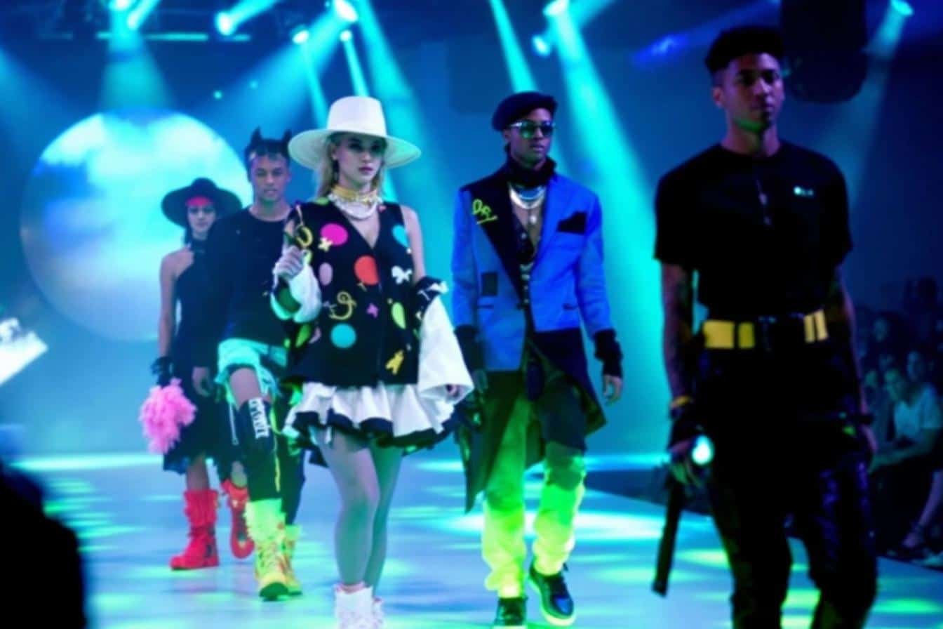 Les élèves brillent sur le podium lors du défilé de mode 2025