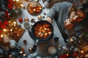 Les inconvénients de préparer le repas de Noël dans une friteuse à air