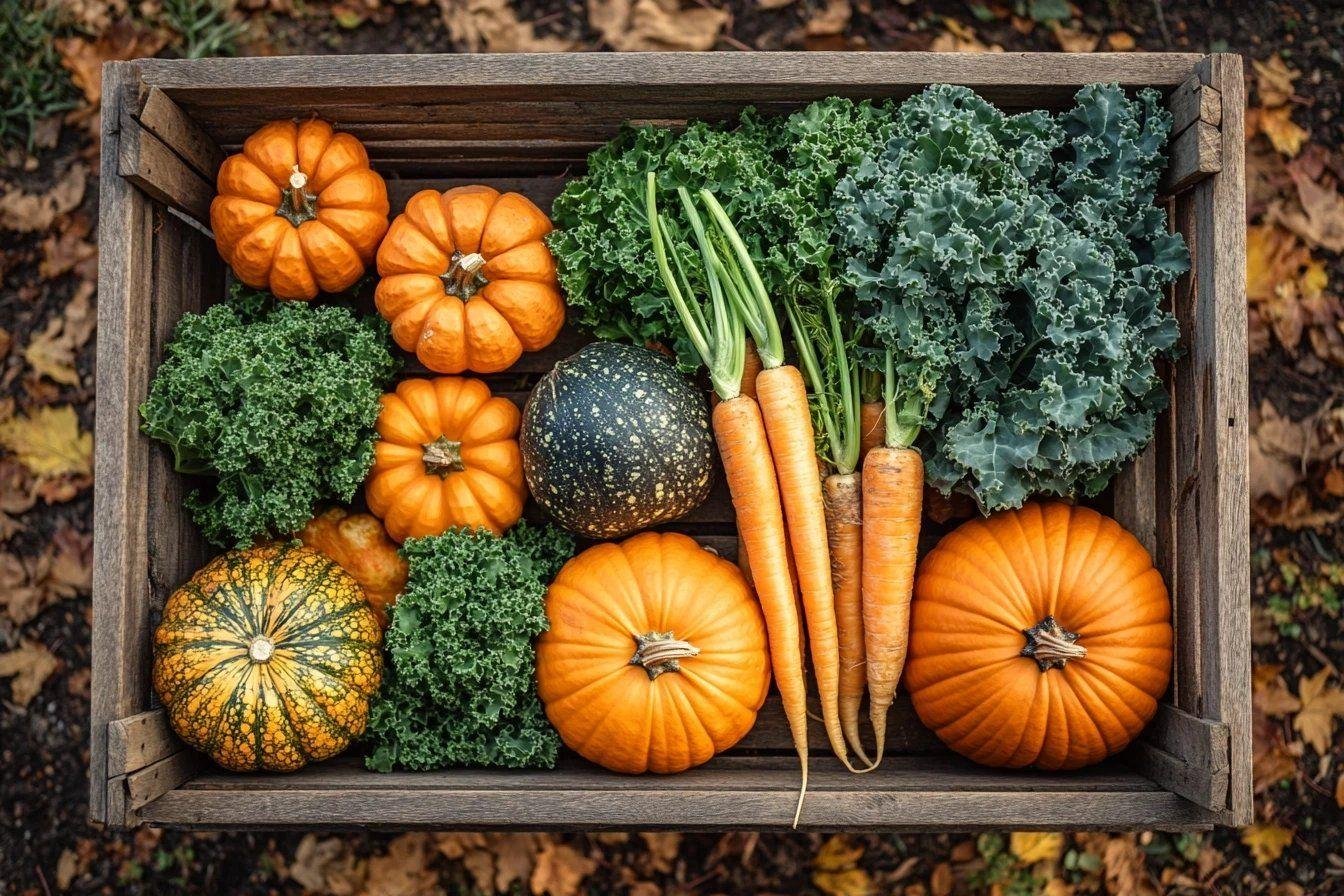 les meilleurs légumes à cultiver pour un jardin d’automne
