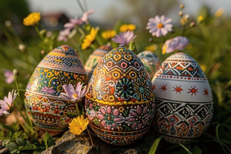 Les traditions de décoration des œufs de Pâques célébrées par la minorité ethnique sorabe en Allemagne