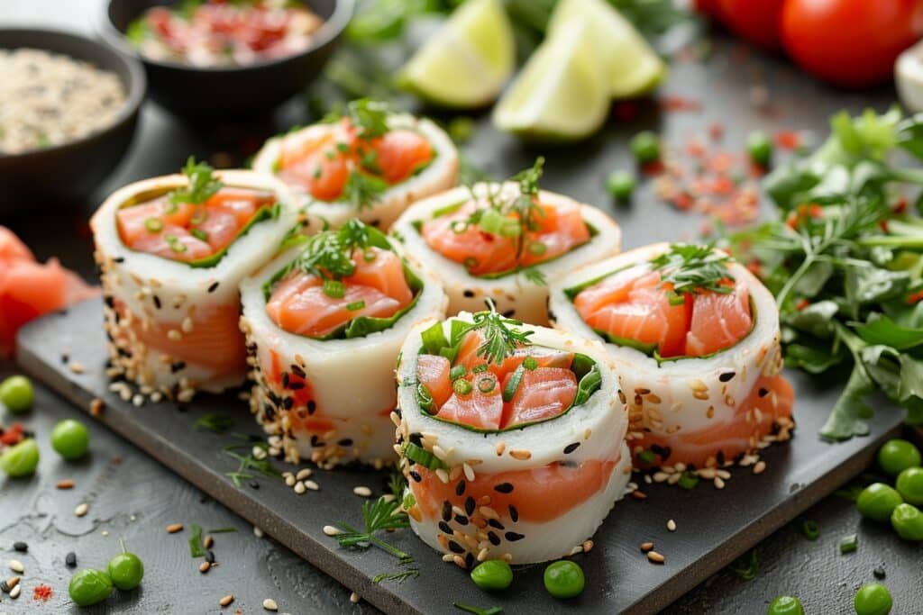 Les variantes possibles pour des wraps au surimi encore plus gourmands