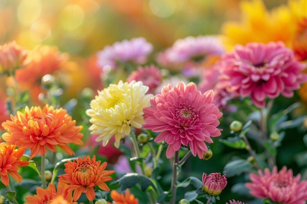 Les variétés de fleurs d’automne
