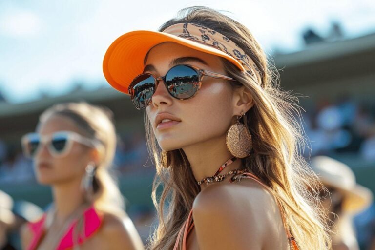 L’US Open, une passerelle haute couture où les fans affichent leur style chic inspiré du tennis…