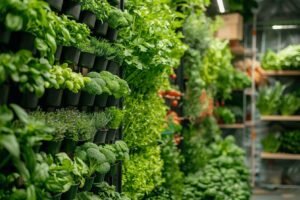 manque d’espace pour un jardin d’herbes ou de légumes ? adoptez la culture verticale !