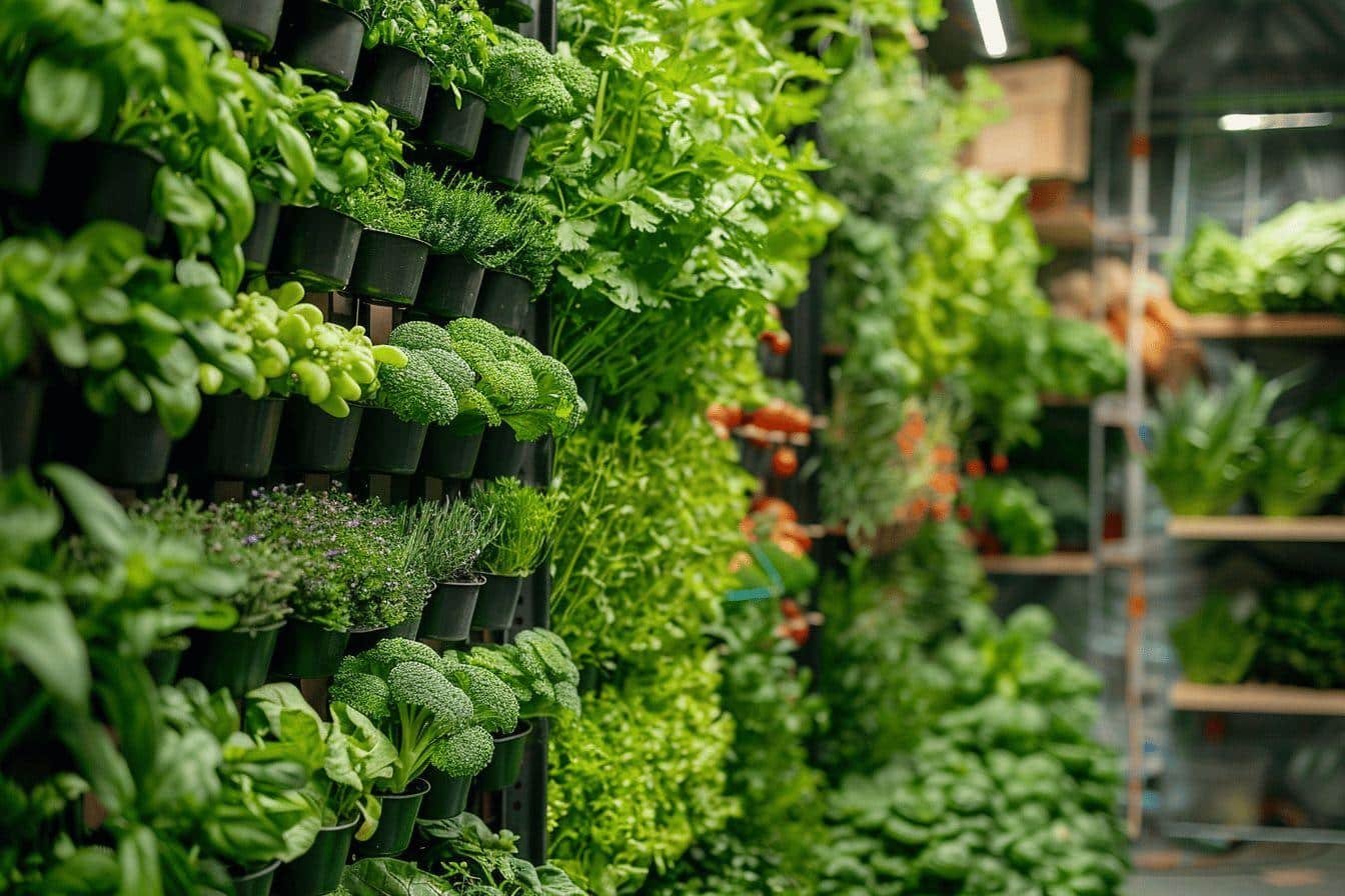manque d’espace pour un jardin d’herbes ou de légumes ? adoptez la culture verticale !