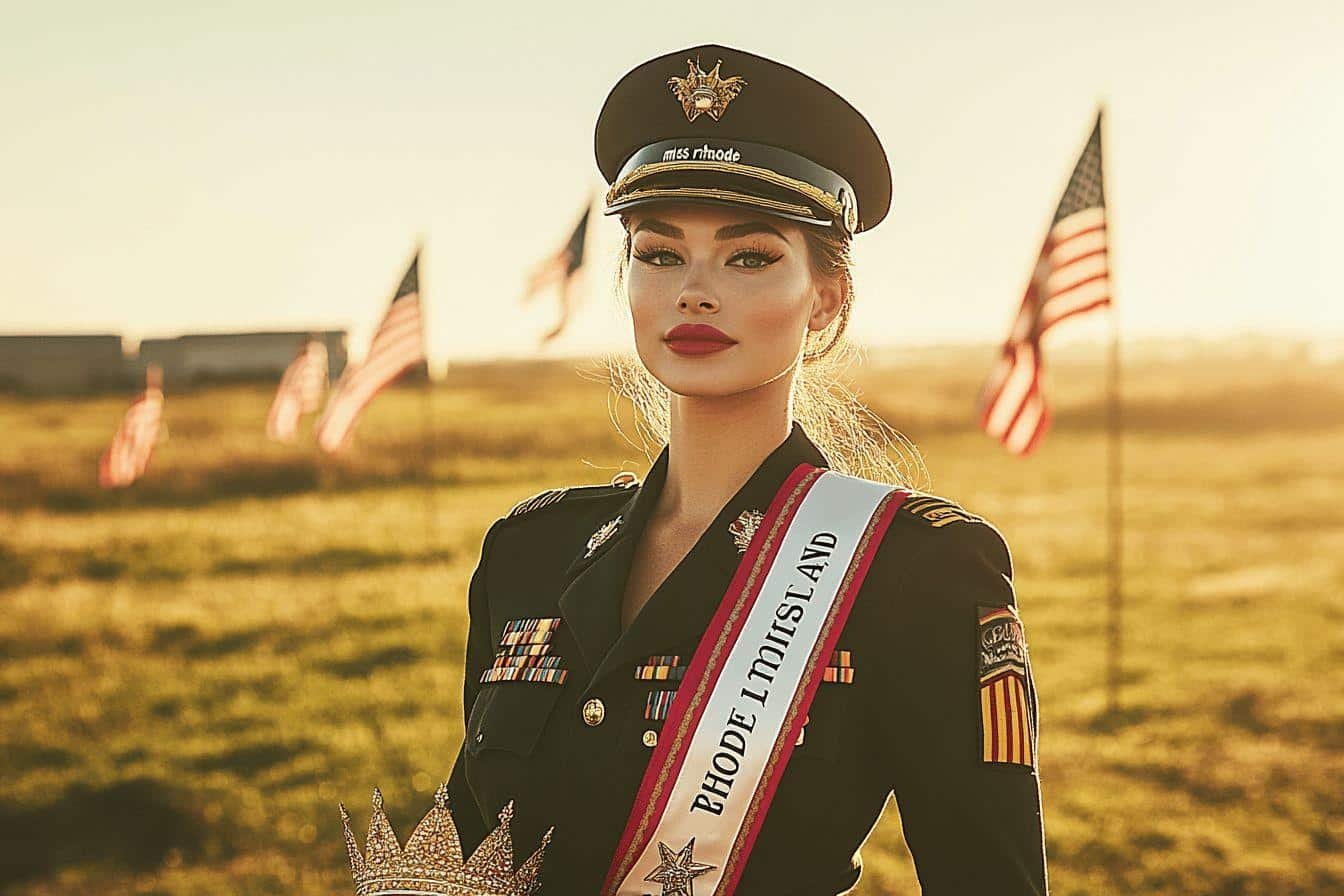 Miss Rhode Island affirme que son engagement militaire l’inspire alors qu’elle vise la couronne de Miss…