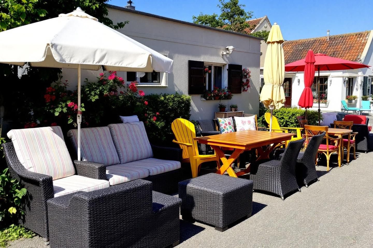 Mobilier de jardin : les différents types