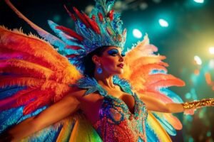 Mrs. Georgia va porter un costume inspiré de Las Vegas pour représenter les Îles