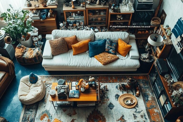 Ne vous laissez pas tromper : 18 erreurs décoratives populaires mais très peu pratiques à éviter