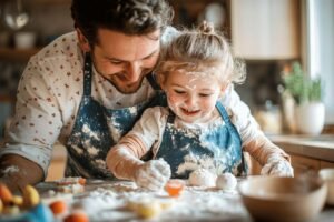 Parenting : Les bienfaits de la cuisine et de la pâtisserie avec les enfants