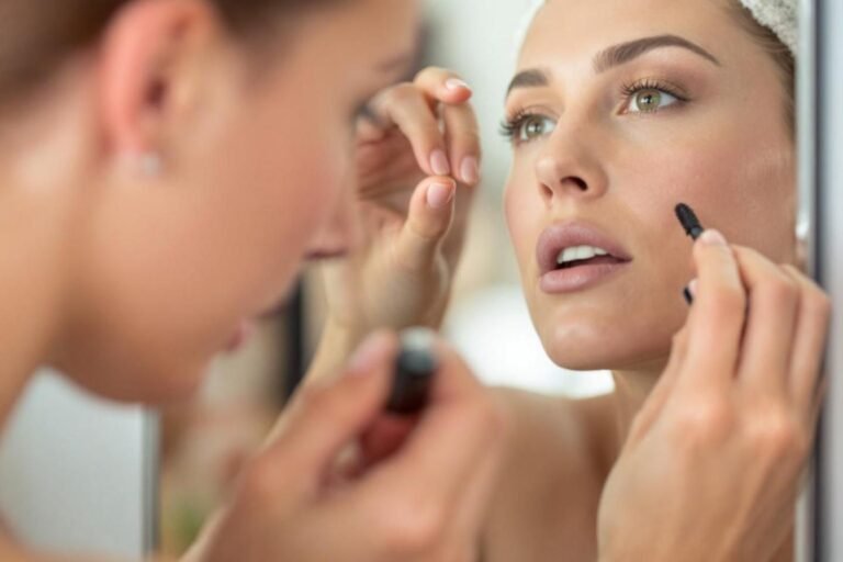 pourquoi est-il si difficile de mettre du mascara sans ouvrir la bouche ?