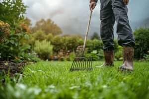 Prévoir beaucoup de pluie ? Les conseils d’un expert en jardinage pour empêcher votre pelouse de devenir détrempée.