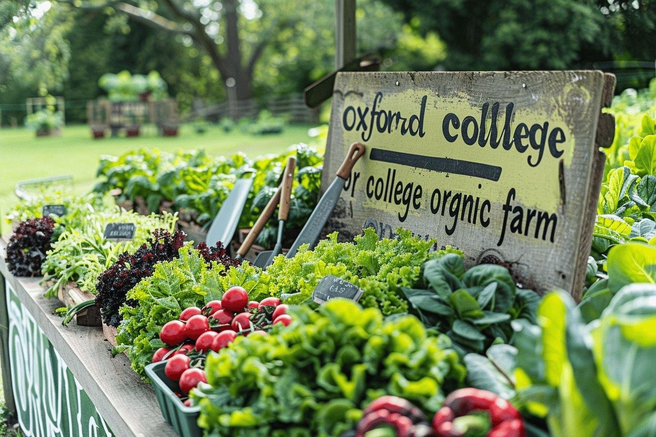 six conseils de jardinage à domicile issus de la ferme biologique du Oxford College