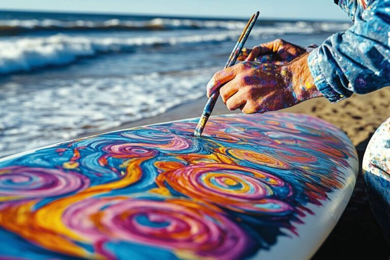 un concours de décoration de planches de surf déferle à manasquan — retournez vos planches d’ici ce week-end !