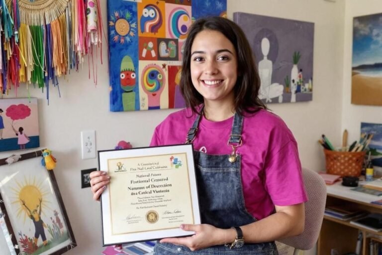 Un étudiant en peinture et décoration récompensé par un prix national pour son travail exceptionnel
