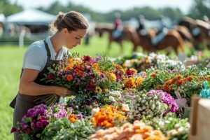 Un fleuriste néerlandais embellit Spruce Meadows pour les compétitions équestres depuis des décennies