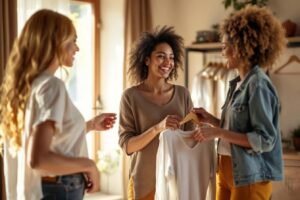 Un groupe de femmes à Billings découvre la mode et la durabilité lors d&rsquo;un échange de vêtements