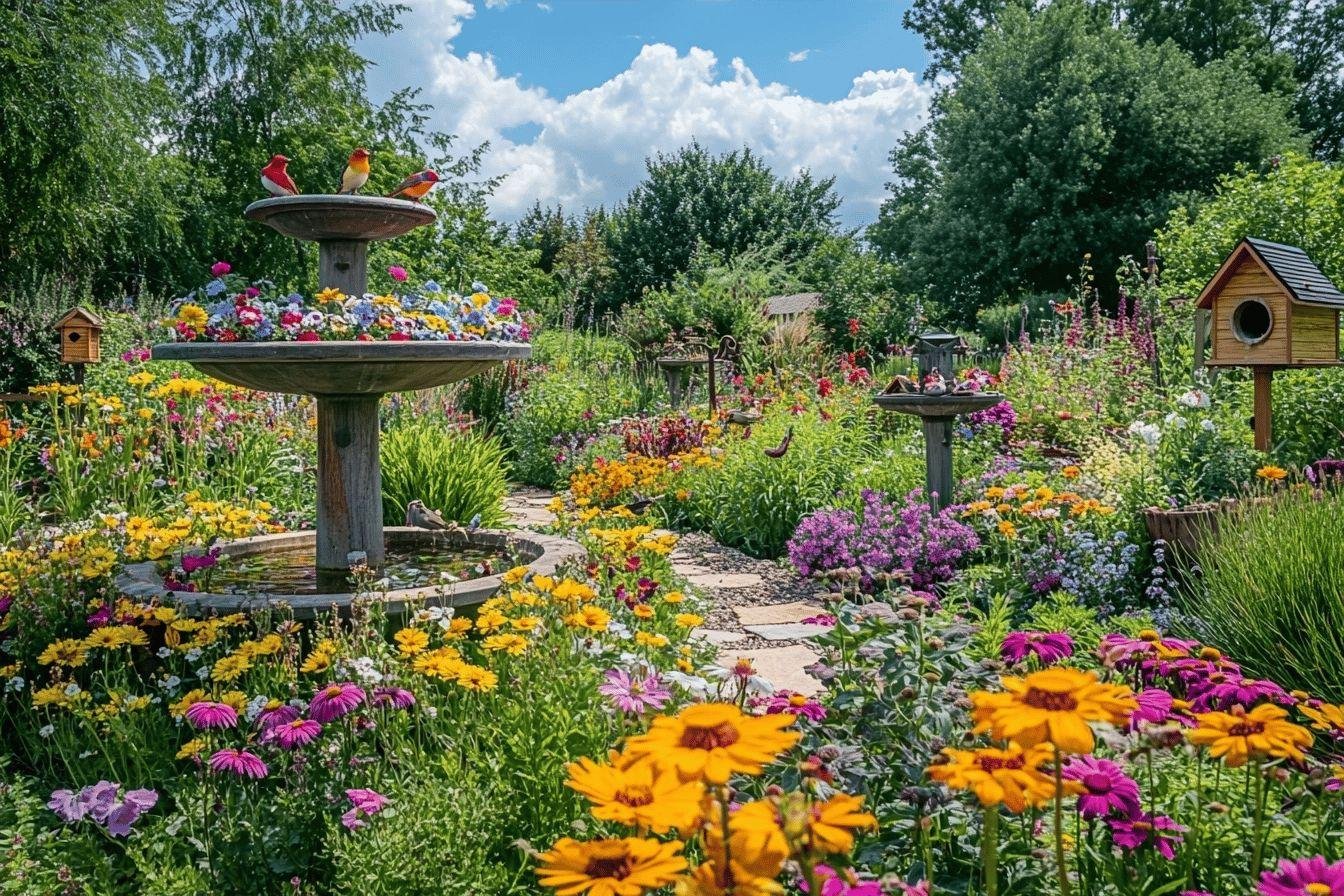 un jardin pour oiseaux primé au Chelsea Flower Show par un designer de Rutland