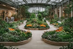 Un jardin primé de l’exposition RHS transféré dans un hôpital de santé mentale