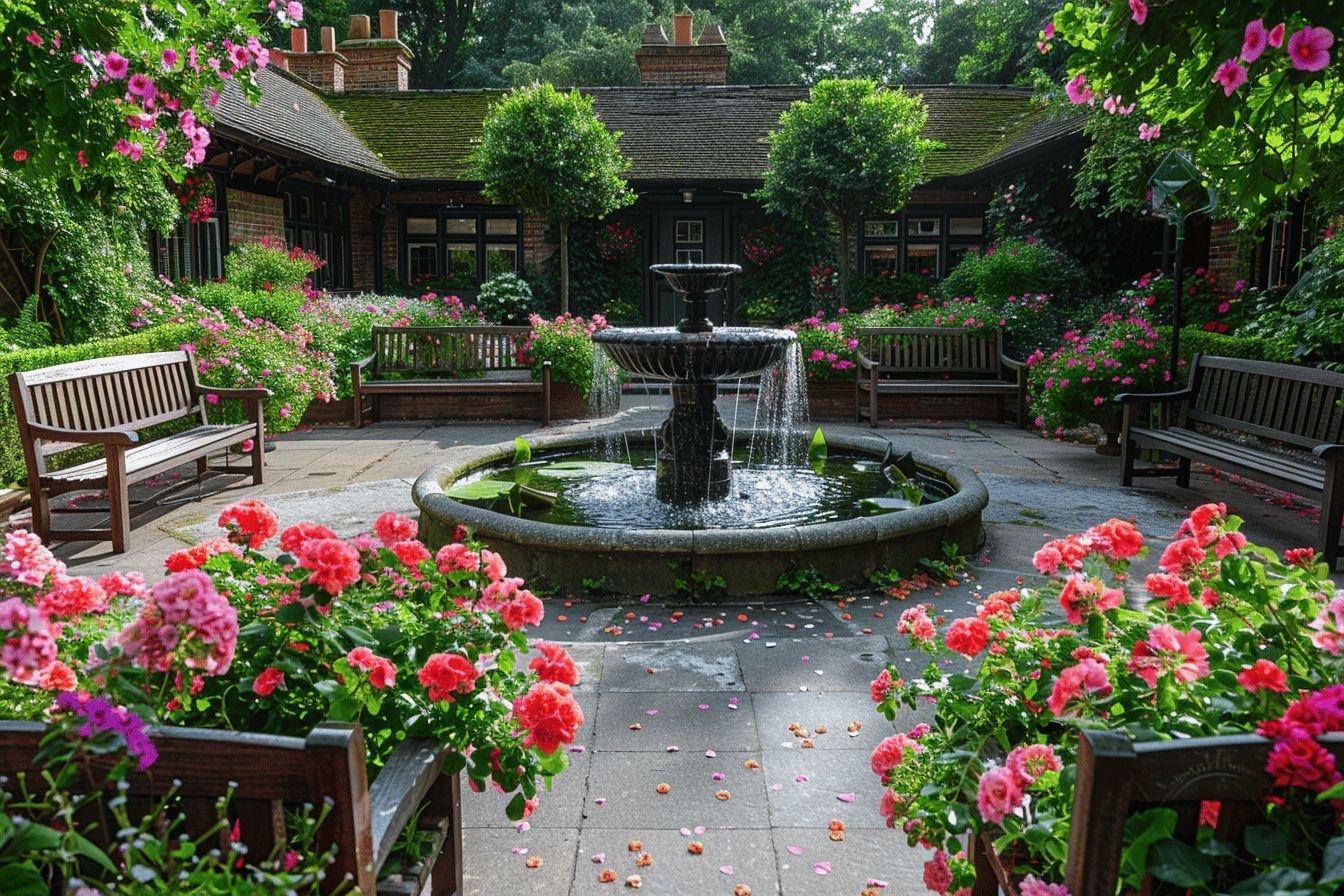 Un jardin Tudor en plein essor à Shaw House
