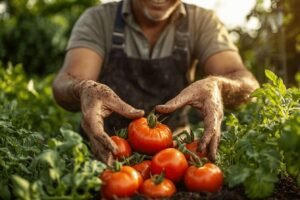 un jardiner dévoile des astuces simples pour une récolte parfaite de légumes essentiels : ‘c’est tellement utile