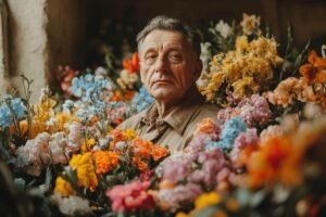 un prisonnier de guerre célèbre le jour de la victoire en décorant l’église de Hove avec des fleurs